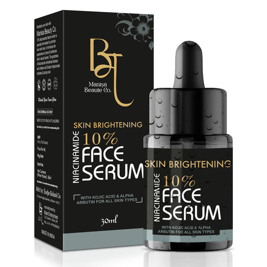 Skin Brightening Niacinamide Serum with Kojic Acid & Alpha Arbutin – 30ML