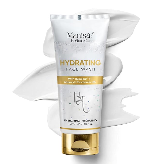 Co. Hydrating Face Wash with Hyaclear 7, Aquaxyl & Provitamin B5 | Deep Cleansing, Energizing & Moisturizing Gel Face Wash for Smooth, Fresh & Hydrated Skin – 100ml