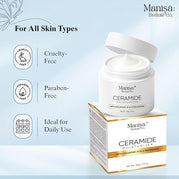 Ceramide Moisturizer with Hyaluronic Acid |Hydrating Face Cream Ideal For Dry Skin-50g