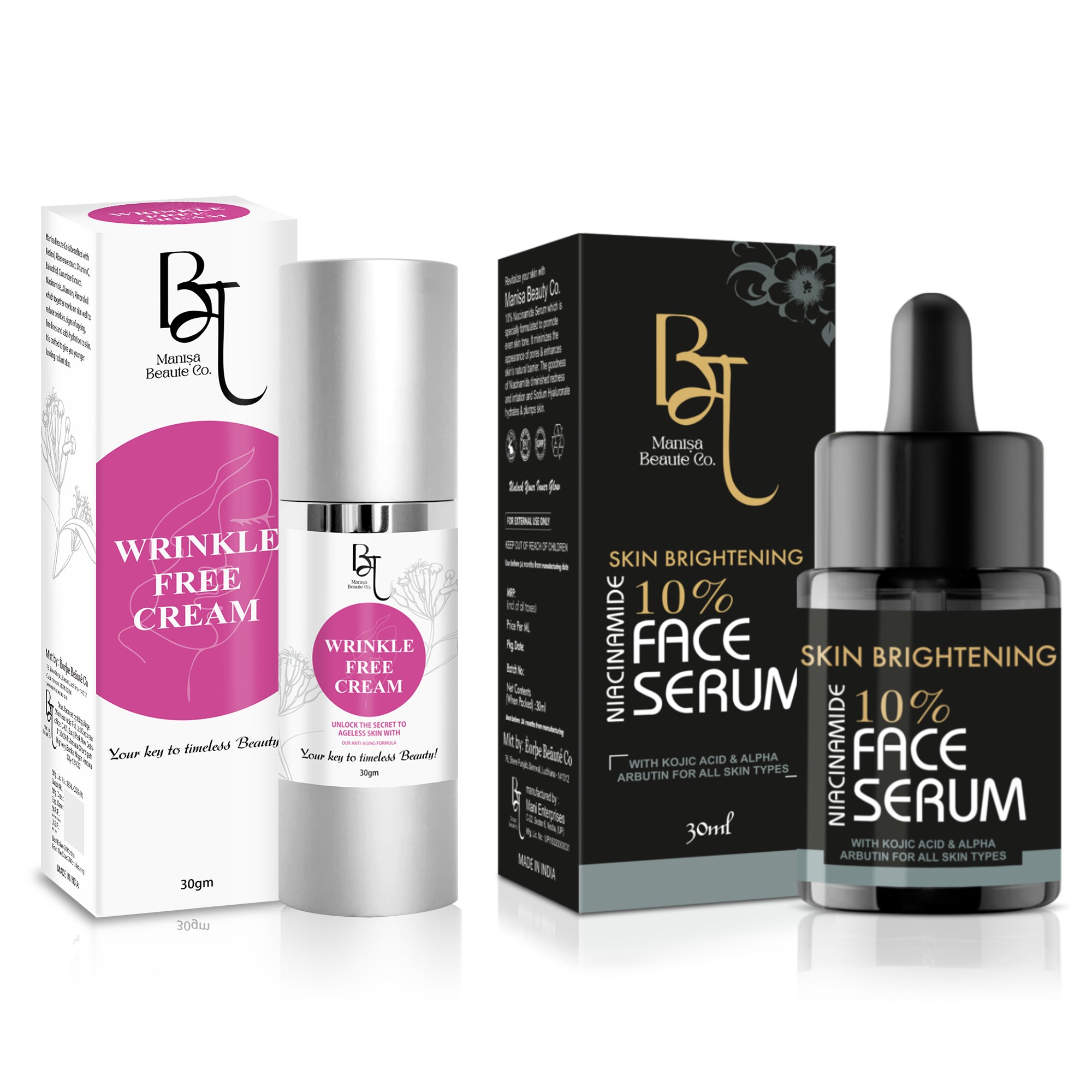 Ultimate Skin Renewal Combo Set: Manisa Skin Brightening